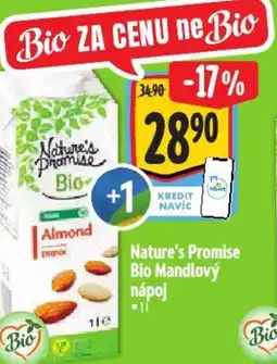 Albert Nature's Promise Bio Mandlový парој nabídka