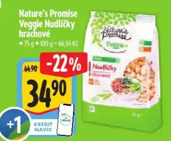 Albert Nature's Promise Veggie Nudličky hrachové nabídka