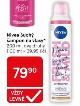 Tesco Nivea Suchý šampon na vlasy nabídka