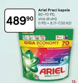 Tesco Ariel prací kapsle nabídka