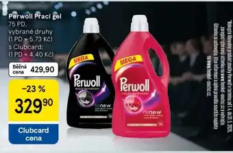 Tesco Perwoll prací gel nabídka