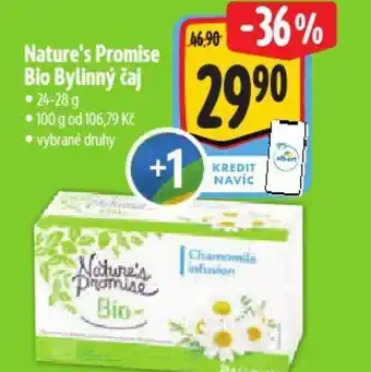 Albert Nature's Promise Bio Bylinný čaj nabídka