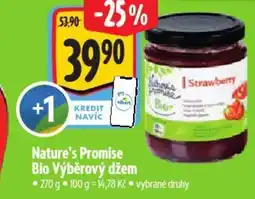 Albert Nature's Promise Bio Výběrový džem nabídka