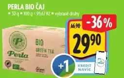 Albert Perla bio čaj nabídka