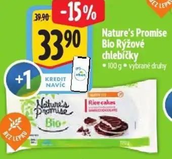 Albert Nature's Promise Bio Rýžové chlebíčky nabídka