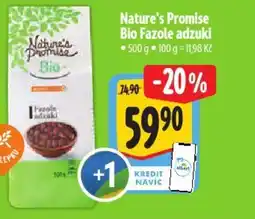 Albert Nature's Promise Bio Fazole adzuki nabídka