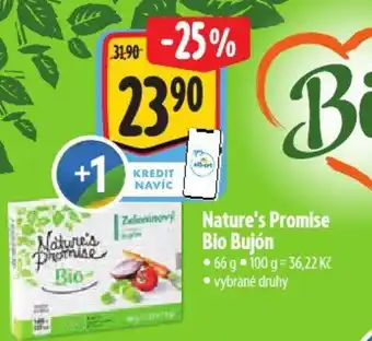 Albert Nature's Promise Bio Bujón nabídka