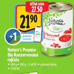 Albert Nature's Promise Bio Konzervovaná rajčata nabídka