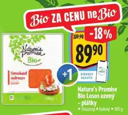 Albert Nature's Promise Bio Losos uzený - plátky nabídka