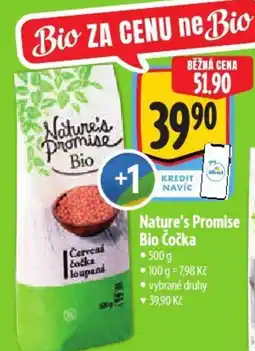 Albert Nature's Promise Bio Čočka nabídka
