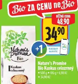 Albert Nature's Promise Bio Kuskus celozrnný nabídka