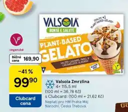 Tesco VALSOIA Zmrzlina nabídka