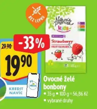Albert Ovocné želé bonbony nabídka