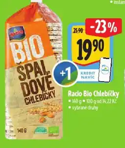 Albert Racio Bio Chlebíčky nabídka