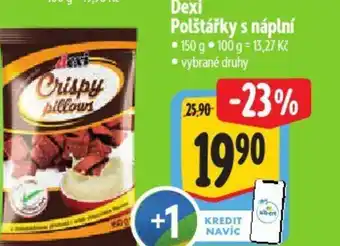 Albert Dexi Polštářky s náplní nabídka