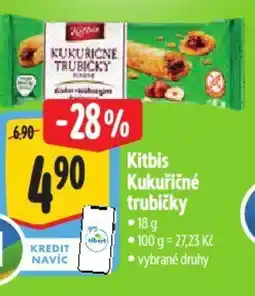Albert Kitbis Kukuricne trubicky nabídka