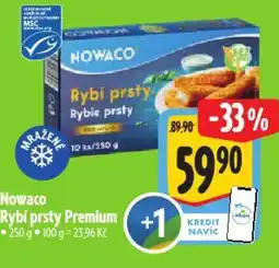 Albert Nowaco Rybí prsty Premium nabídka