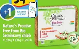 Albert Nature's Promise Free From Bio Semínkový chléb nabídka