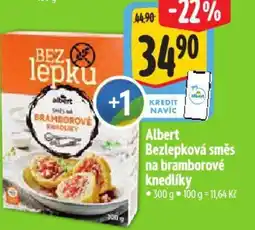 Albert Albert Bezlepková směs na bramborové knedlíky nabídka