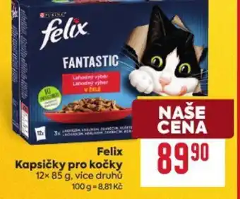 Billa Felix Kapsičky pro kočky nabídka