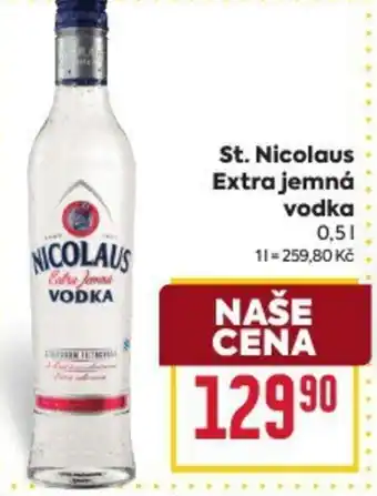 Billa St. Nicolaus Extra jemná vodka nabídka