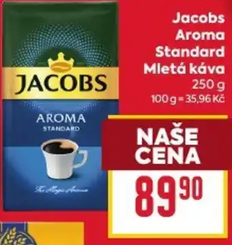 Billa Jacobs Aroma Standard Mletá káva nabídka