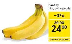 Tesco Banány nabídka