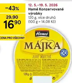 Tesco Hamé Konzervované výrobky nabídka