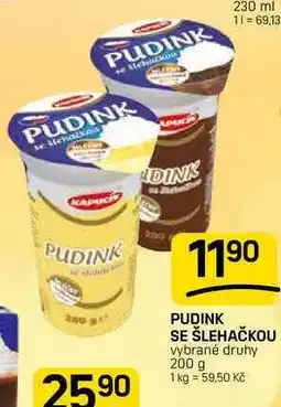 Flop PUDINK SE ŠLEHAČKOU vybrané druhy nabídka