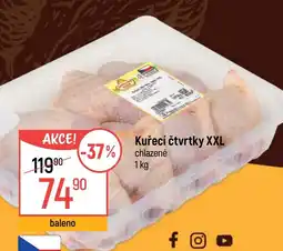 Globus Kuřecí čtvrtky XXL nabídka