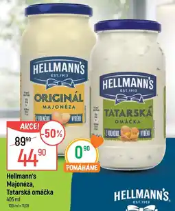 Globus Hellmann's Majonéza, Tatarská omáčka nabídka