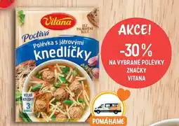 Globus Na vybrané polévky značky Vitana nabídka