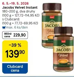 Tesco Jacobs Velvet Instant nabídka