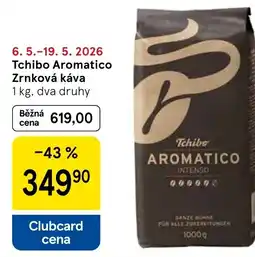Tesco Tchibo Aromatico Zrnková káva nabídka