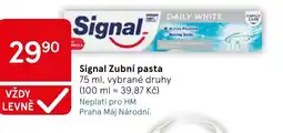 Tesco Signal Zubní pasta nabídka