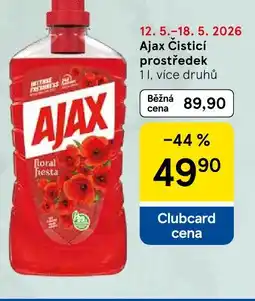 Tesco Ajax Čisticí prostředek nabídka