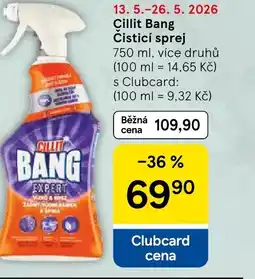 Tesco Cillit Bang Čisticí sprej nabídka