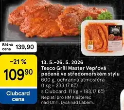 Tesco Tesco Grill Master Vepřová pečeně ve středomořském stylu nabídka