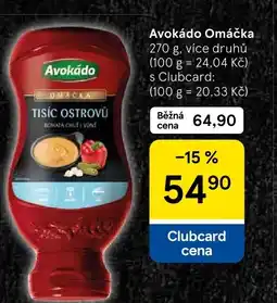 Tesco Avokádo Omáčka nabídka