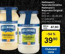 Tesco Hellmann's Tatarská Omáčka Hellmann's Majonéza Originál nabídka