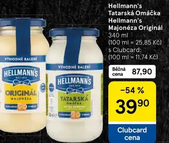 Hellmann's Tatarská Omáčka Hellmann's Majonéza Originál