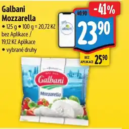 Albert Galbani Mozzarella nabídka