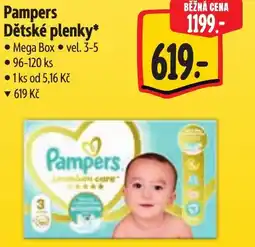 Albert Pampers Dětské plenky nabídka