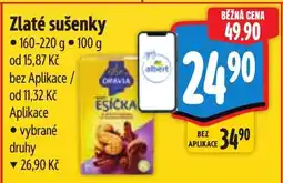 Albert Zlaté sušenky nabídka