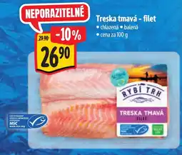 Albert Treska tmavá - filet nabídka