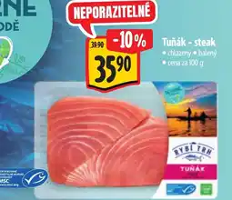 Albert Tuňák - steak nabídka