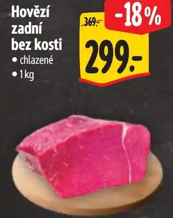 Albert Hovězí zadní bez kosti nabídka