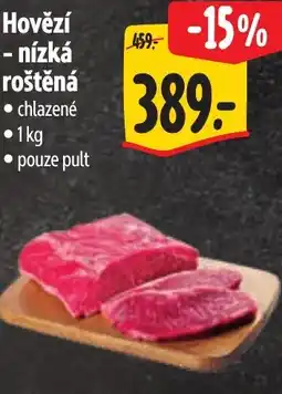 Albert Hovězí - nízká roštěná nabídka