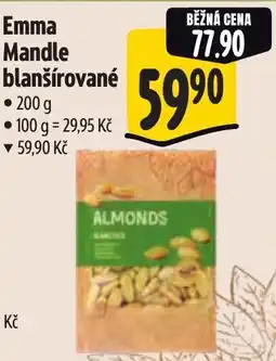 Albert Emma Mandle blanšírované nabídka