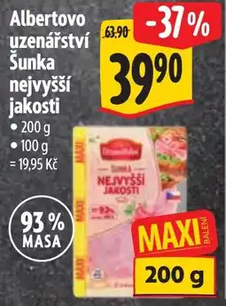 Albert Albertovo uzenářství Sunka nejvyšší jakosti nabídka